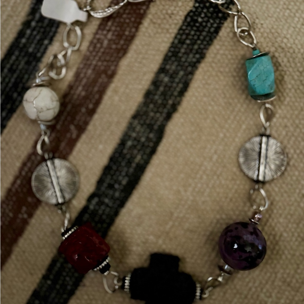 Elegant Multicolor Beaded Necklace